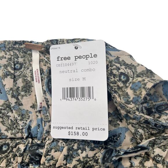 New Women’s Free People Tangier Babydoll Maxi Dress Size M - Picture 8 of 10